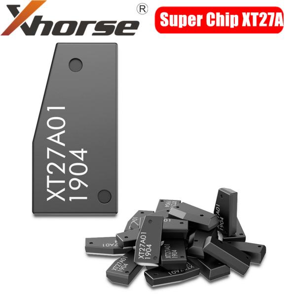 Puce Transpondeur XHORSE Super Chip XT27A01/XT27A66 - Compatible ID46/40/43/4D/8C/8A/T3/47 - VVDI2/Key Tool